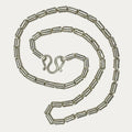 Silver Chain for Men | Round Baht Link | 999 Pure Silver | 24g | 22" | 5mm | Handmade Silver Chain