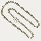 Silver Chain for Men | Round Baht Link | 999 Pure Silver | 24g | 22" | 5mm | Handmade Silver Chain