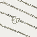 diamond cut khmer chain with m clasp