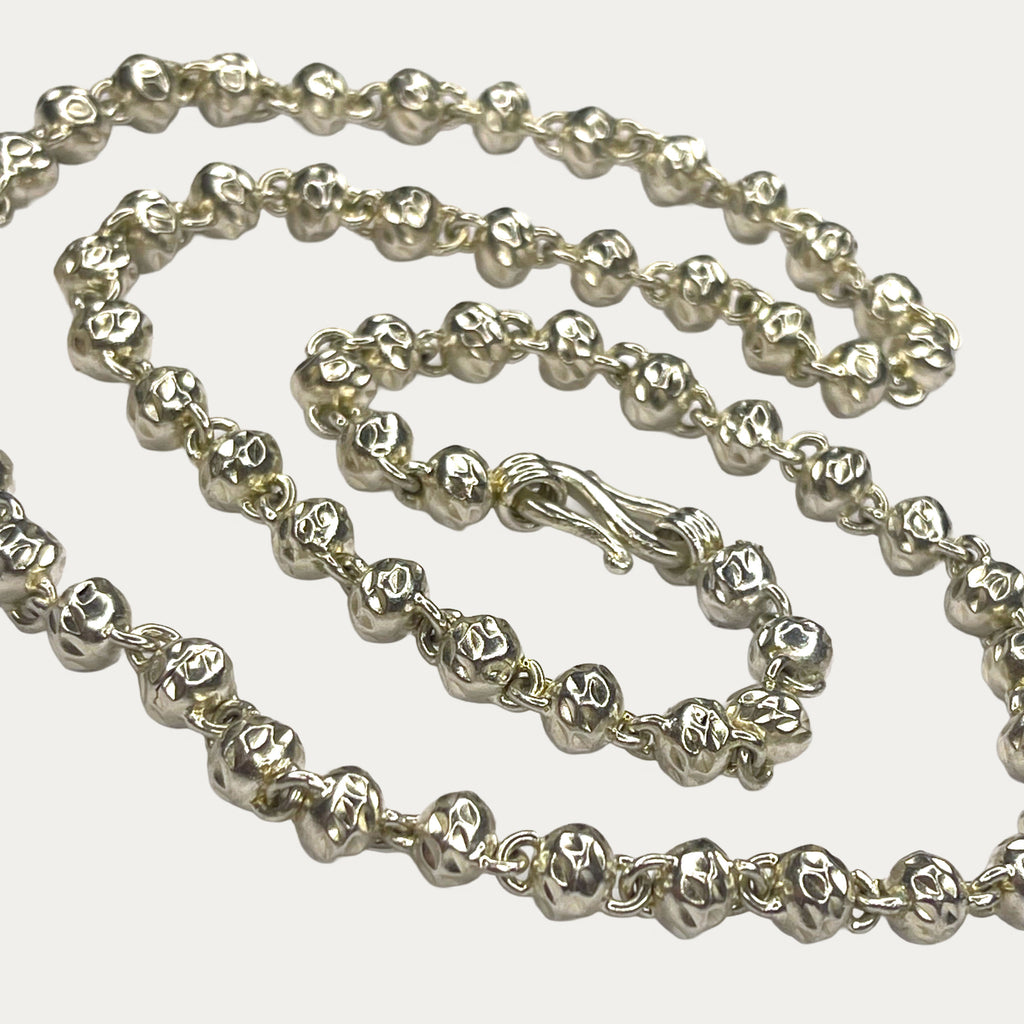 Everyday Silver necklace. Handmade solid silver chain