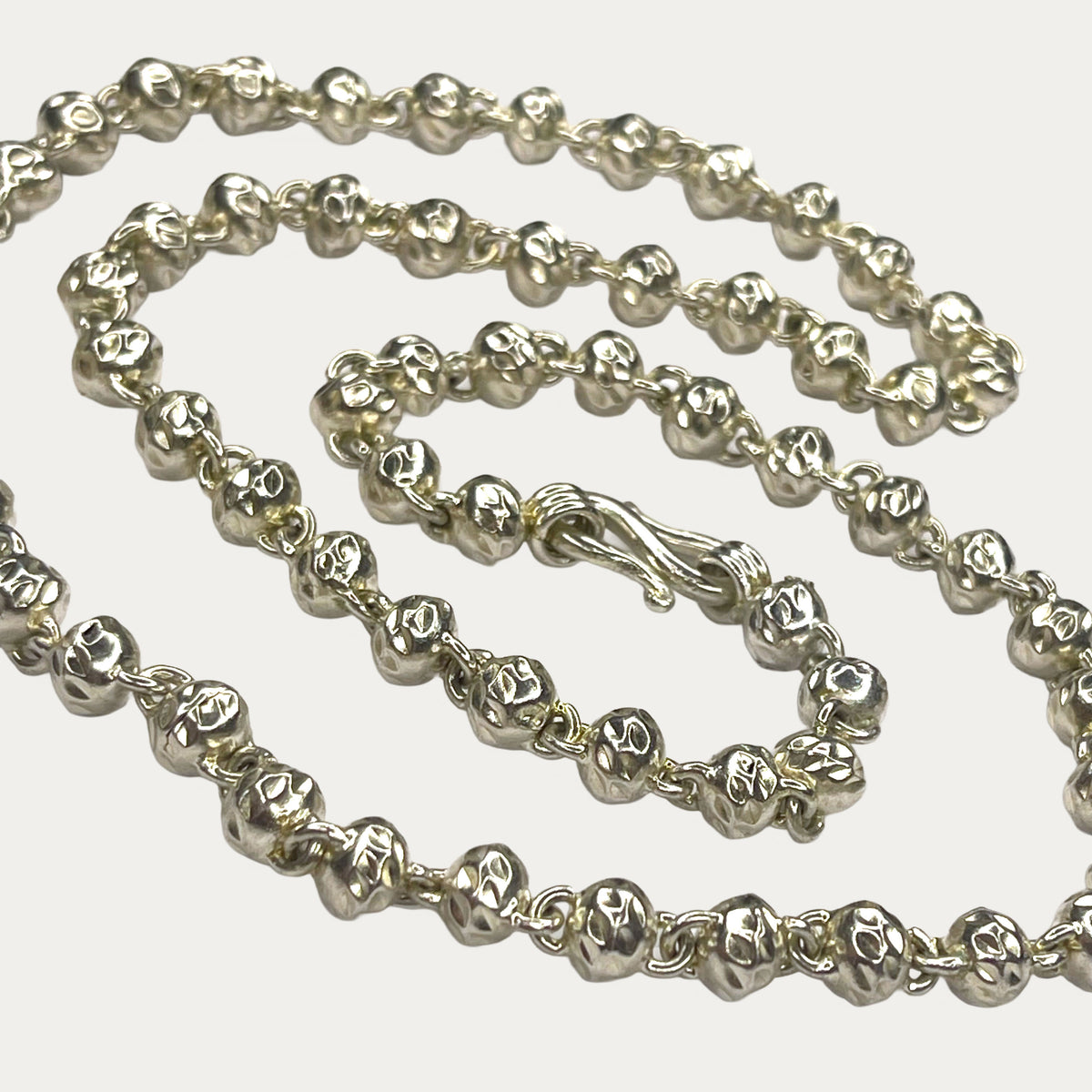 Everyday Silver necklace. Handmade solid silver chain