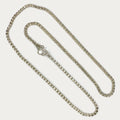 Box link Necklace - Handmade Silver Chain