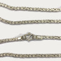 Byzantine Necklace - Handmade Silver Chain