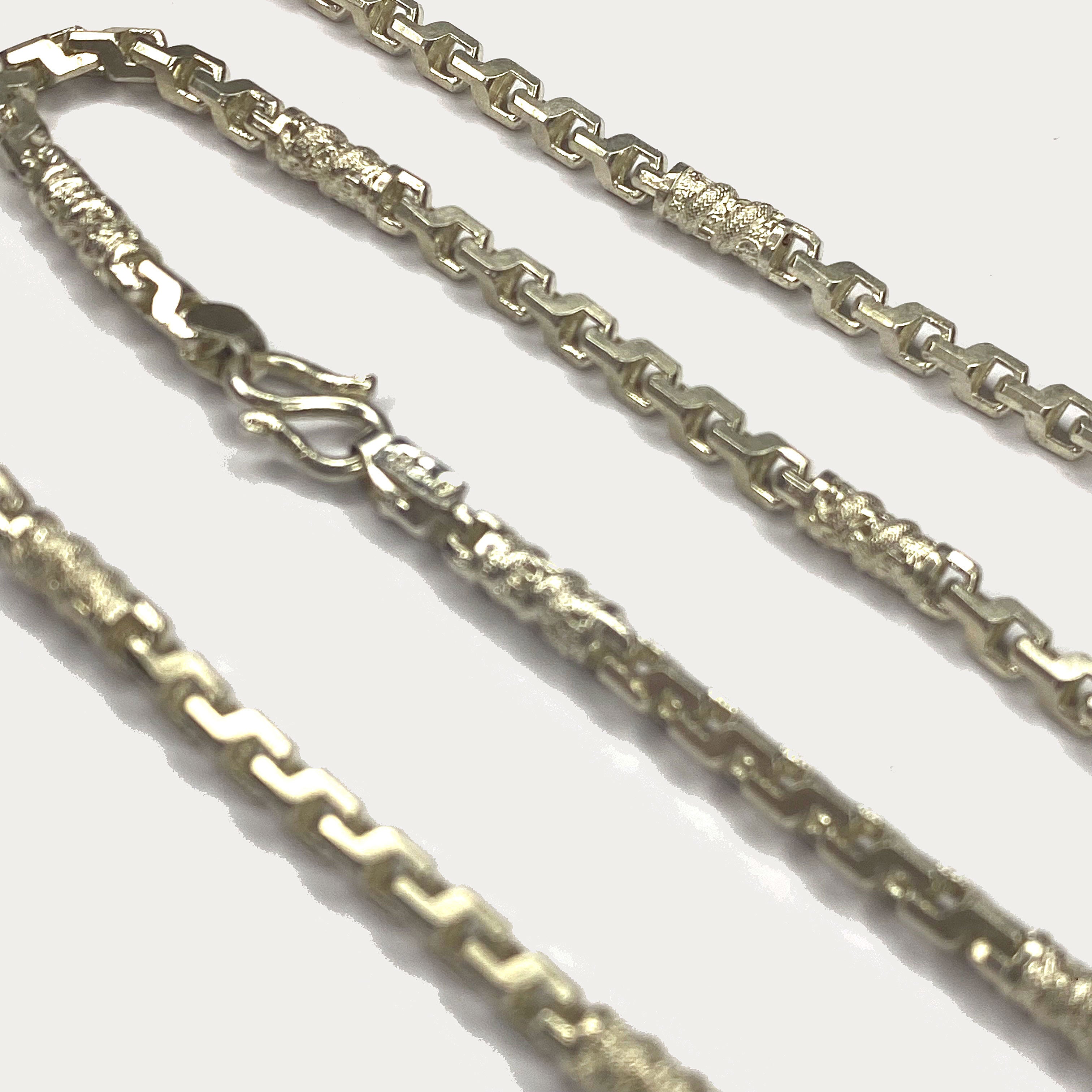 Dragon Link Necklace - Silver Chain