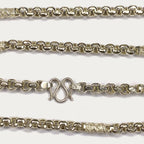 Dragon Link Necklace - Handmade Silver Chain