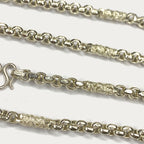 Dragon Link Necklace - Handmade Silver Chain