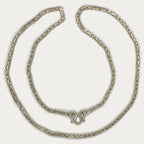 Byzantine Necklace - Handmade 99% Silver 2oz Chain