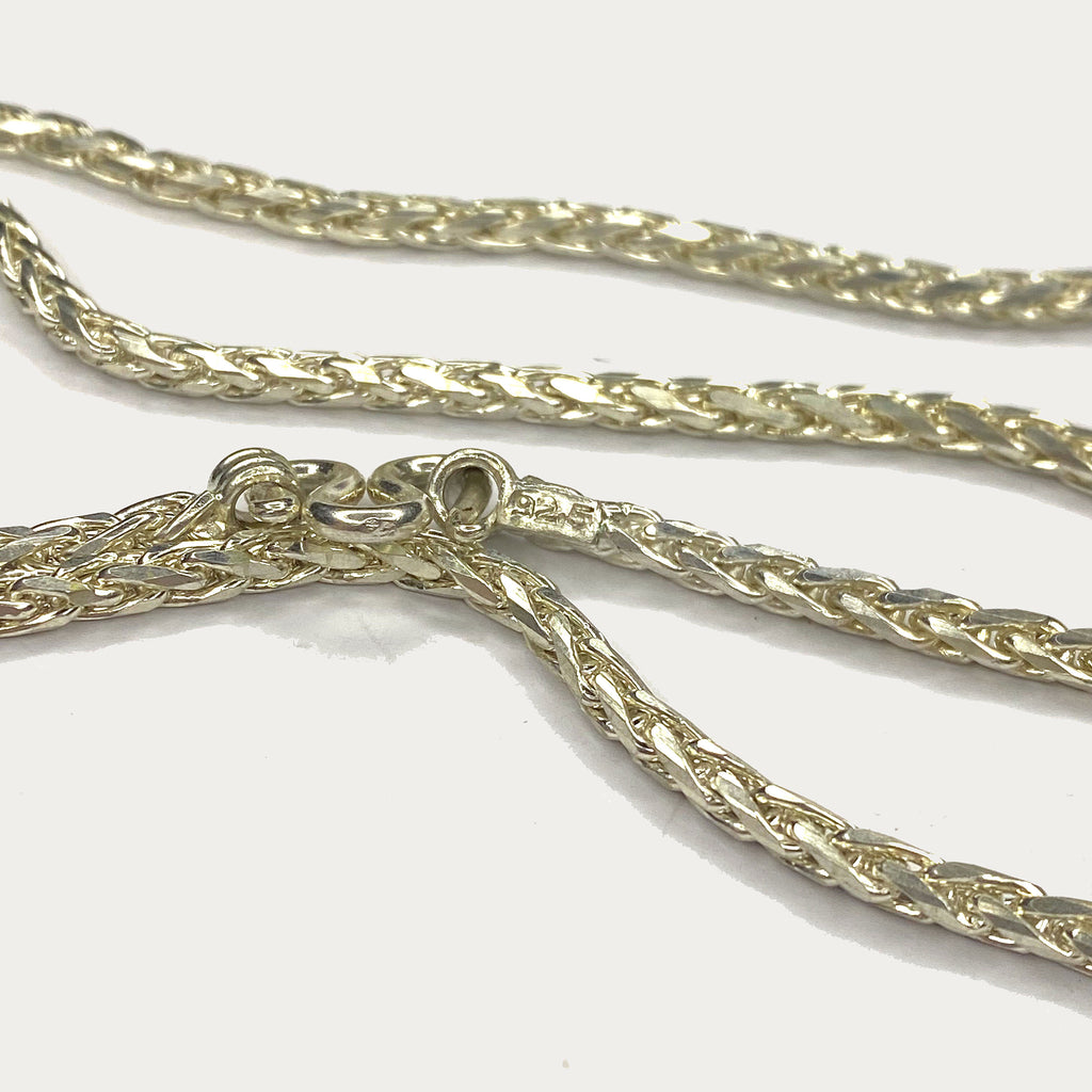 Dragon Scale Necklace - Handmade Silver Chain