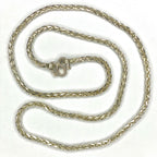 Dragon Scale Necklace - Handmade Silver Chain