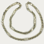 Dragon Link Necklace - Handmade Silver Chain