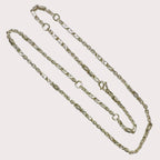 Sugarcane Baht Chain - Handmade 999 Fine Silver