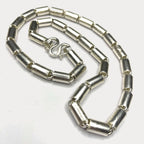 Round Baht Link 200g Necklace - Handmade 999 Pure Silver Chain