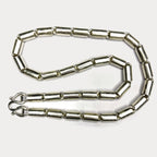 Round Baht Link 200g Necklace - Handmade 999 Pure Silver Chain