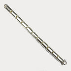 Round Baht Link 100g Bracelet - Handmade 999 Pure Silver Chain