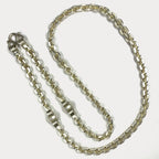 999 Pure Silver Heavy Anchor Link Curb Chain Necklace - 200g - 31"