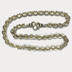 999 Pure Silver Heavy Anchor Link Curb Chain Necklace - 200g - 24"