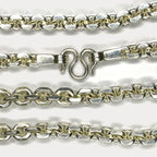 999 Pure Silver Heavy Anchor Link Curb Chain Necklace - 200g - 24"