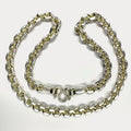 999 Pure Silver Heavy Anchor Link Curb Chain Necklace - 200g - 24"