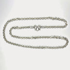 999 Pure Silver Anchor Link Curb Chain Necklace - 100g - 31"