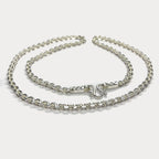 999 Pure Silver Anchor Link Curb Chain Necklace - 100g - 31"