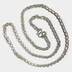 999 Pure Silver Anchor Link Curb Chain Necklace - 100g - 31"