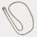 999 Pure Silver Anchor Link Curb Chain Necklace - 100g - 31"