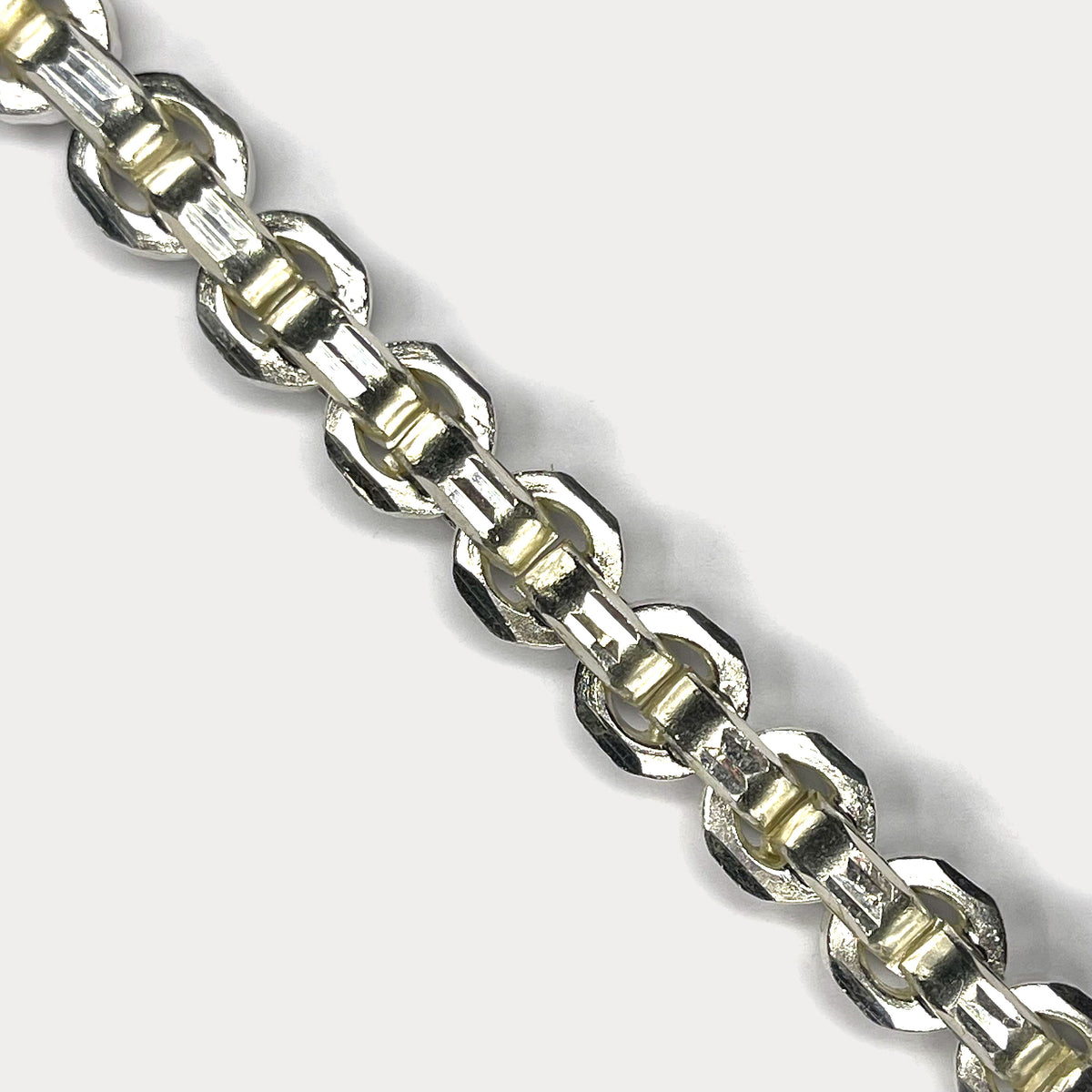 999 Pure Silver Heavy Box Link Bracelet - 100g
