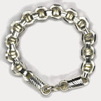 999 Pure Silver Heavy Box Link Bracelet - 100g