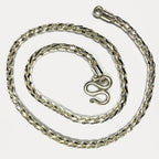 999 Pure Silver Heavy Rope Wheat (Spiga) Chain Necklace - 200g - 31inch