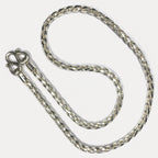 999 Pure Silver Heavy Rope Wheat (Spiga) Chain Necklace - 200g - 31inch
