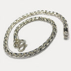 999 Pure Silver Heavy Rope Wheat (Spiga) Chain Necklace - 200g - 24inch