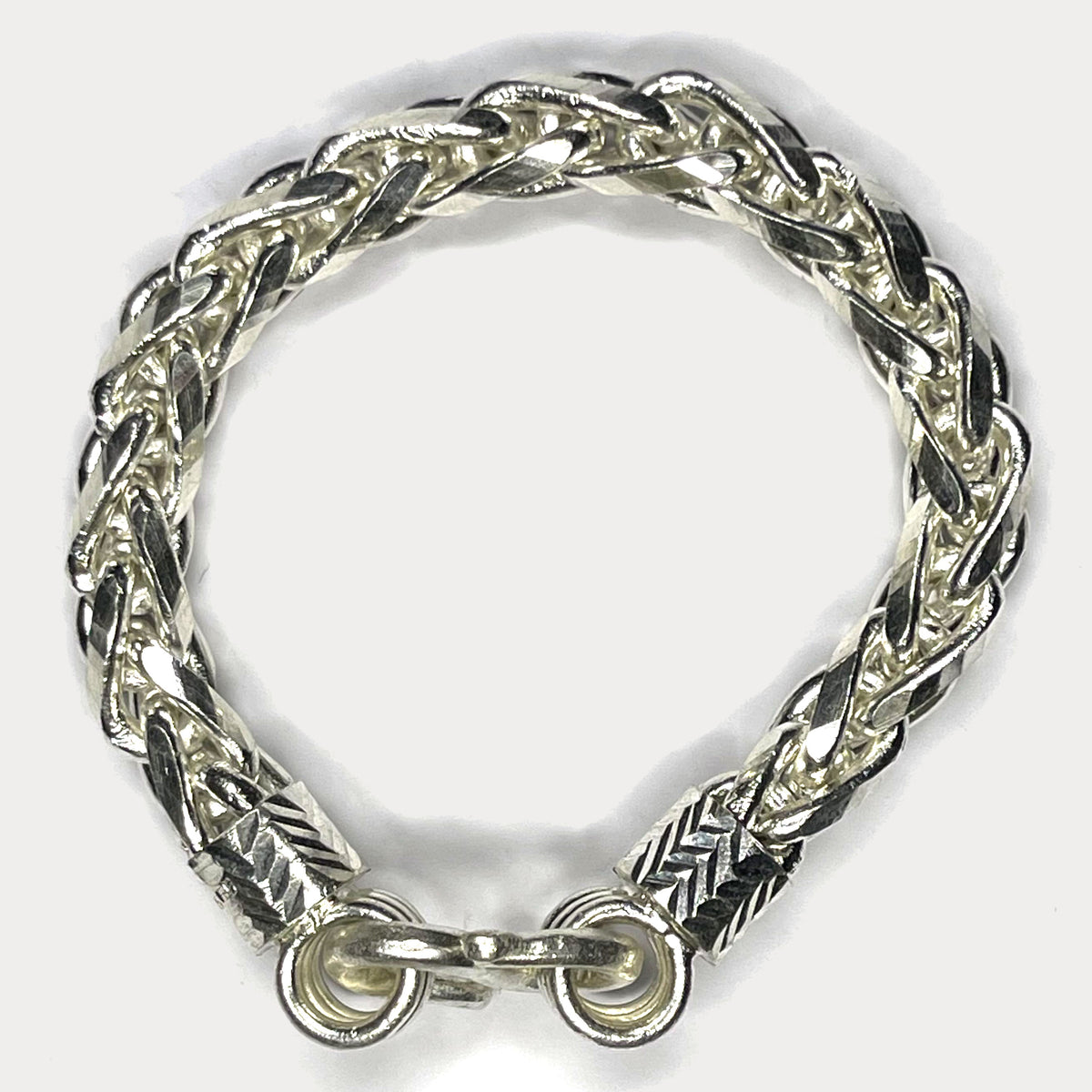 999 Pure Heavy Silver Rope Wheat (Spiga) Chain Bracelet - 100g