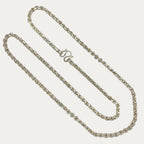 Silver Chain for Men | Anchor Belcher Link | 99% Silver | 30g | 26" | 4mm | Handmade Silver Chain