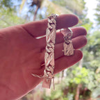 thick Diamond Cut Curb Link for everyday wear