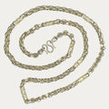 Silver Dragon chain for men full view