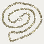 Silver Dragon chain for men full view