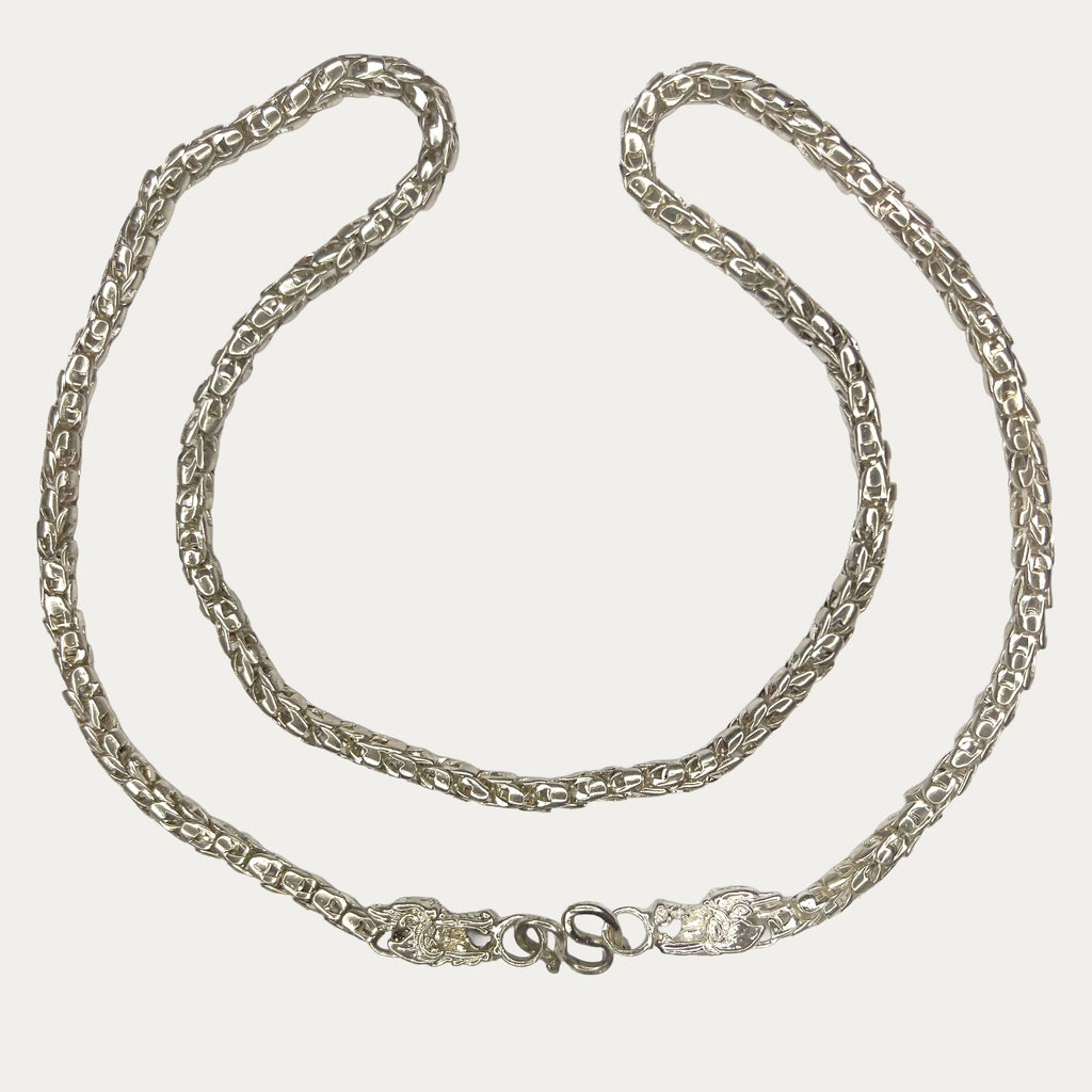 Dragon Head & Skin necklace full view
