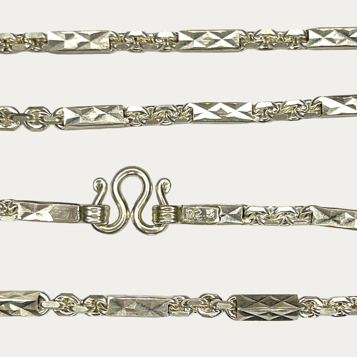 925 sterling khmer sugarcane necklace